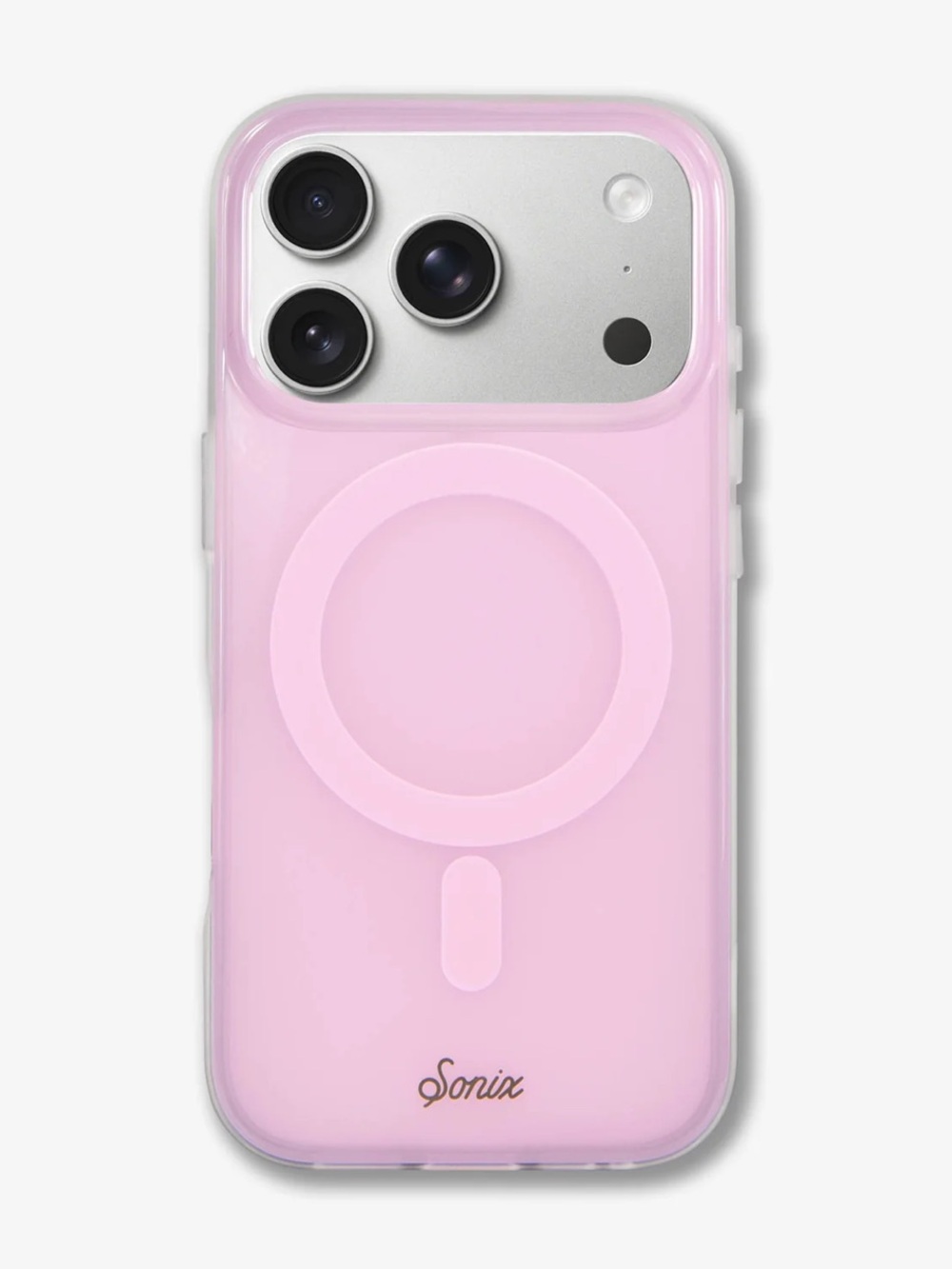 Sonix - pink jelly MagSafe case
